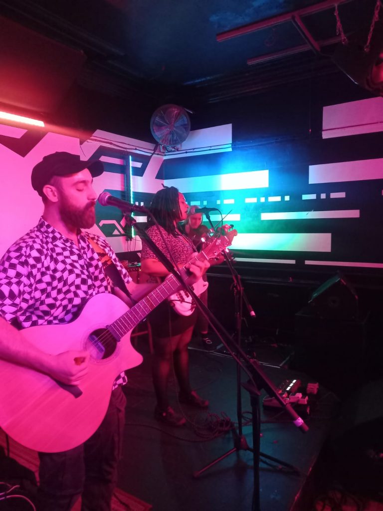 Ceejay and this Misfits performing at The Pack Horse