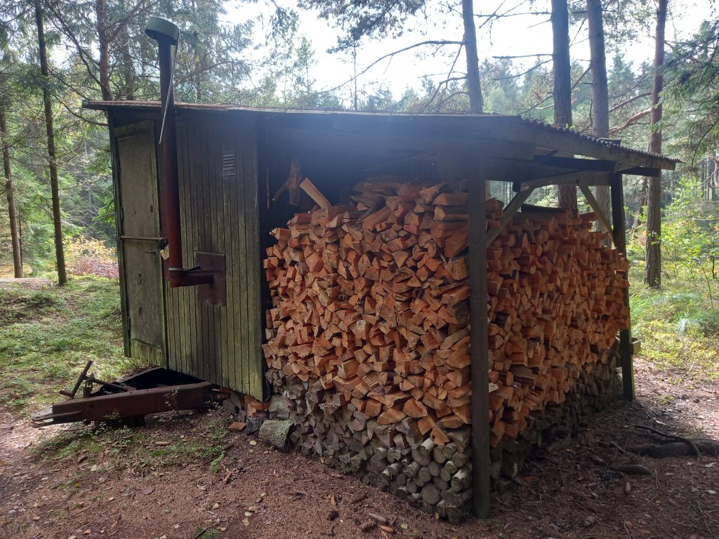 A logger's cabin in Sweden